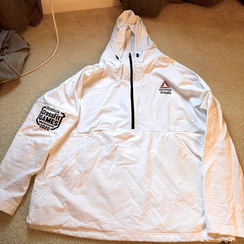 Reebok CrossFit Games 2020 White Pullover Jacket